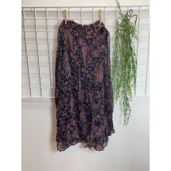 🆕 Free People - Long Sleeve Ruffle Parsley Dress - Picture 8 of 8